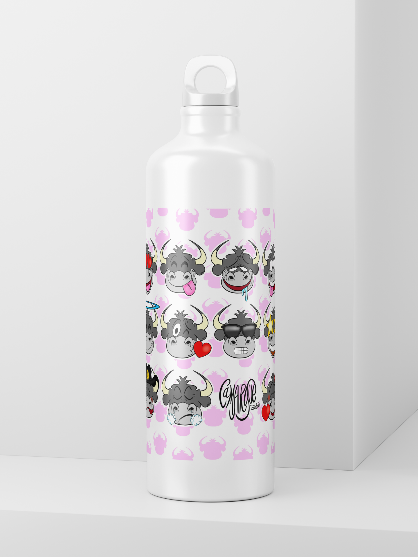 Gourde 400 ml Toro rose
